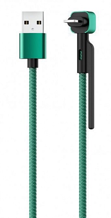 Кабель OLMIO STAND 1.2м зеленый