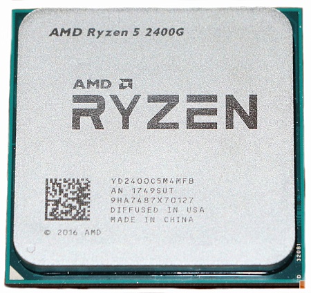 Процессор AMD Ryzen 5 2400G YD2400C5M4MFB oem Процессор AMD Ryzen 5 2400G YD2400C5M4MFB oem