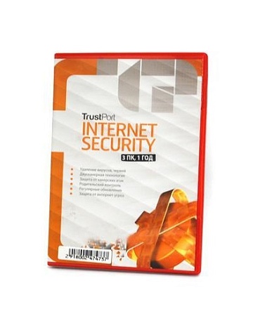 Антивирус TrustPort Internet Security подписка на 1 год box