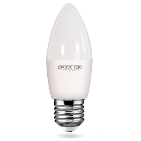 LED Лампа Dauscher C35-10W-E27-4200K, нейтральный (90lm/w)