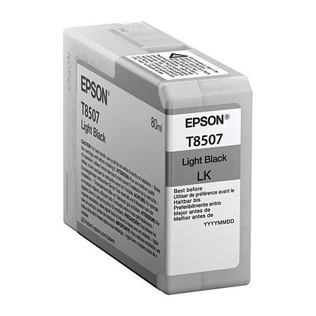 Картридж Epson C13T850700 Light Black T850700 UltraChrome HD 80ml