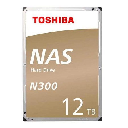 Жесткий диск 12TB TOSHIBA N300 CMR HDWG21CUZSVA