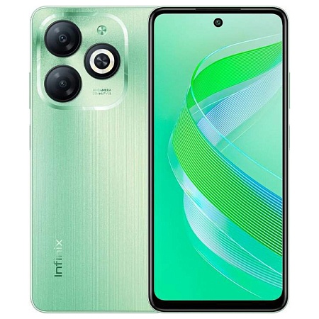 Смартфон Infinix SMART 8 X6525 128/4GB Crystal Green Смартфон Infinix SMART 8 X6525 128/4GB Crystal Green