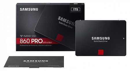 SSD накопитель 1TB Samsung 860 PRO MZ-76P1T0BW
