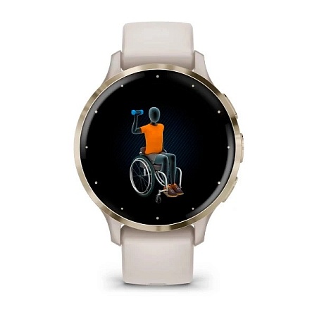 Смарт часы Garmin VENU 3S Ivory 010-02785-04