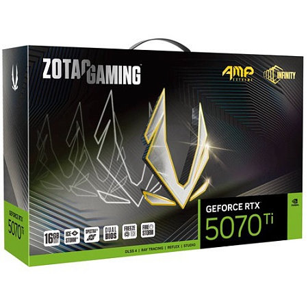 Видеокарта 16 GB ZOTAC RTX 5070 Ti AMP Extreme INFINITY ZT-B50710B-10P