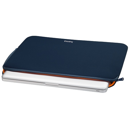 Чехол для ноутбука Hama Neoprene, 00216515, up to 15.6", blue