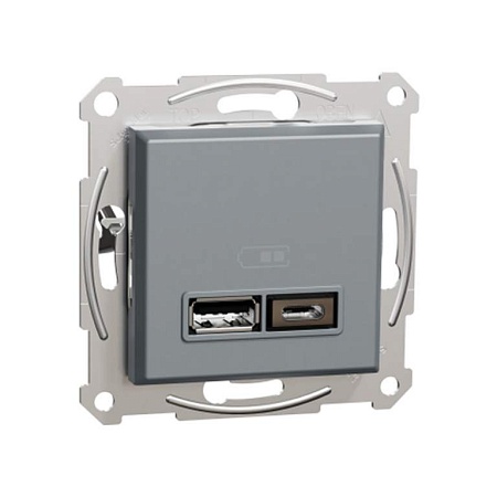 Розетка USB SE EPH2700362 Asfora Розетка USB SE EPH2700362 Asfora