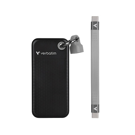 Внешний SSD диск Verbatim Pocket SSD 32190 1TB Чёрный