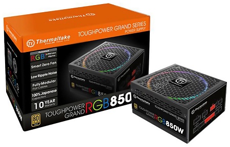 Блок питания 850W Thermaltake Toughpower Grand RGB PS-TPG-0850FPCGEU-R