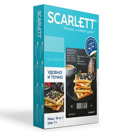 Весы кухонные Scarlett SC-KS57P75