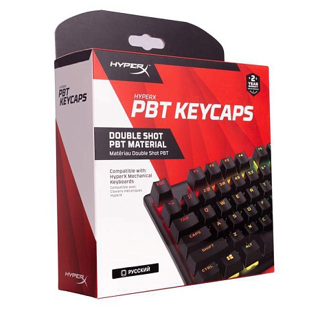 Набор кнопок на клавиатуру HyperX PBT Keycaps Full Key Set 519P1AA