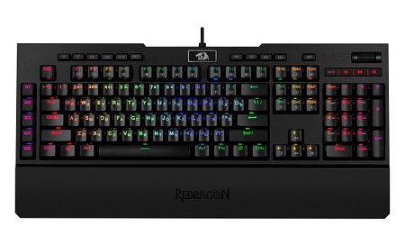 Клавиатура Defender Redragon BRAHMA PRO RU Black