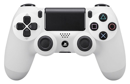 Джойстик Sony Dualshock v2 белый для PlayStation 4