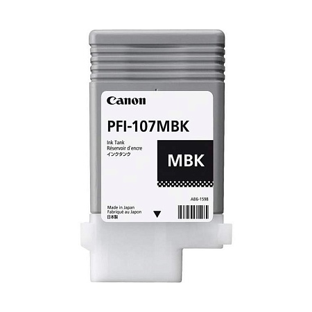 Чернила Canon Ink Tank PFI-107 Matte Black 6704B001AA