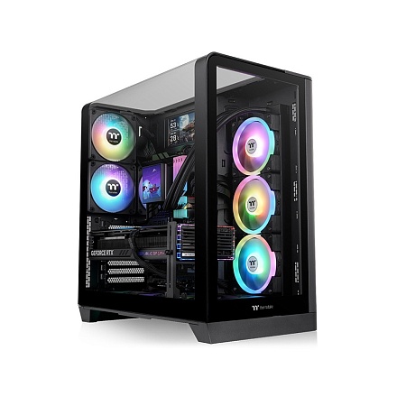 Компьютерный корпус Thermaltake View 390 TG Black без Б/П Компьютерный корпус Thermaltake View 390 TG Black без Б/П