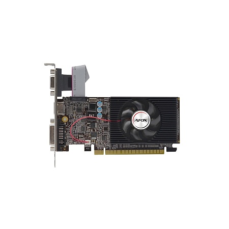 Видеокарта AFOX GT610 2GB D3 LP Single Fan AF610-2048D3L7-V6