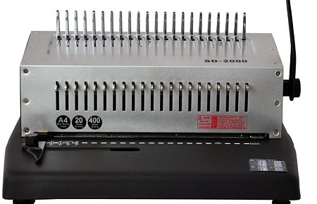 Переплетная машина RAYSON SD-2000 [пластик 20/400листов] off knives