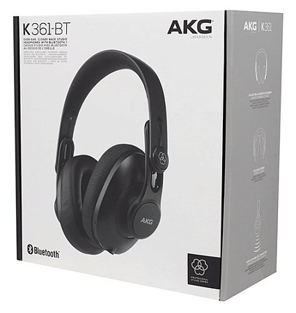 Bluetooth наушники AKG K361-BT black