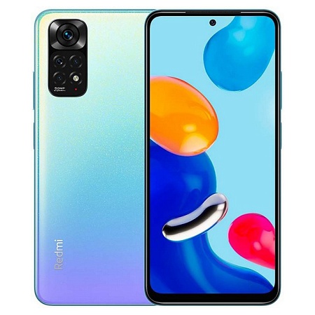 Смартфон Xiaomi Redmi Note 11 4\64GB Star Blue Смартфон Xiaomi Redmi Note 11 4\64GB Star Blue