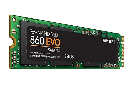 SSD накопитель 250 GB Samsung 860 EVO MZ-N6E250BW