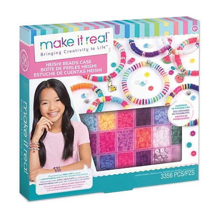 Набор для творчества Make It Real Создание браслетов Heishi Beads Kit 1741mr