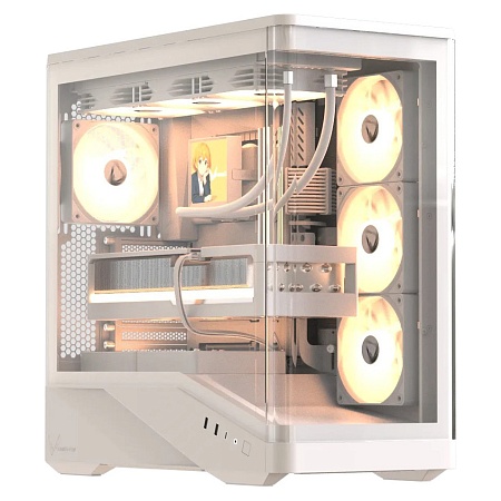 Компьютерный корпус Formula V Crystal U9 PA White без Б/П