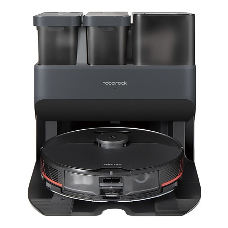 Робот-пылесос Roborock S7 MaxV Ultra с Док-станцией (EWFD01HRR/EWFD02HRR) Черный