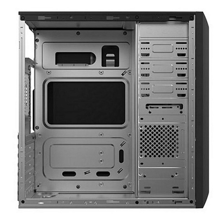 Компьютерный корпус Foxline FL-816, PSU 450W 12cm, 2xUSB2.0, 1xUSB3.0, black, ATX