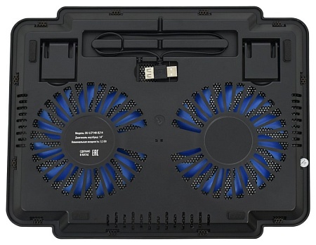 Подставка для ноутбука Buro BU-LCP140-B214 black