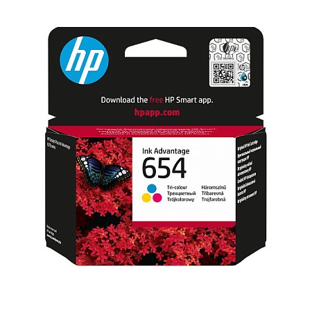 Картридж HP 654 7FP38UE