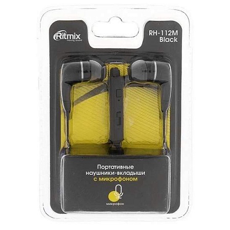 Гарнитура Ritmix RH-112M Black