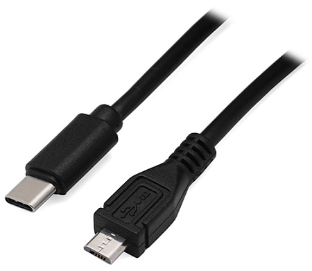 Кабель USB micro-C Cablexpert CCP-USB2-mBMCM-1M
