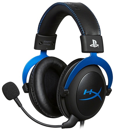 Наушники HyperX Cloud Gaming Headset - Blue HX-HSCLS-BL/EM Наушники HyperX Cloud Gaming Headset - Blue HX-HSCLS-BL/EM
