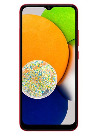 Смартфон Samsung Galaxy A03 64GB Red SM-A035FZRGSKZ