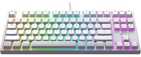 Клавиатура Xtrfy K4 TKL RGB Kailh Red White XG-K4-RGB-TKL-WH-R-RUS