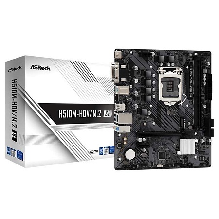 Материнская плата ASRock H510M-HDV/M.2 SE