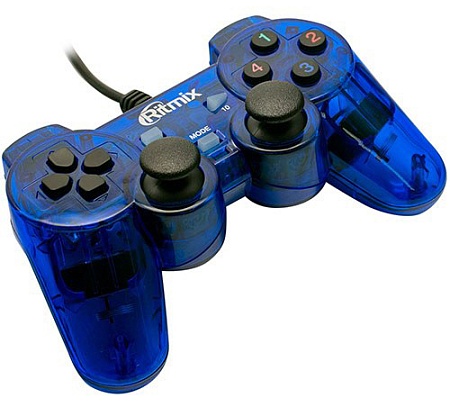 Джойстик Ritmix GP-006 Blue