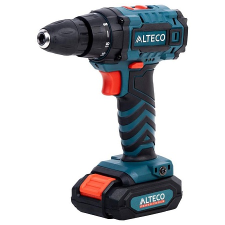 Аккумуляторная дрель шуруповёрт ALTECO CD 1610 Li X2