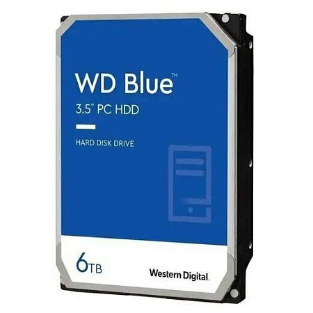 Жёсткий диск 6 Tb Western Digital Blue WD60EZAX