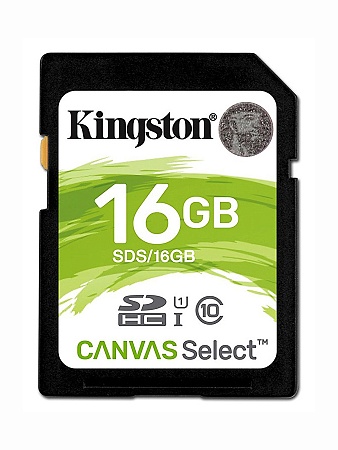 Карта памяти SD 16GB Kingston SDS/16GB