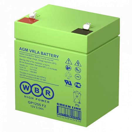 Батарея для ИБП WBR GP1255 F2