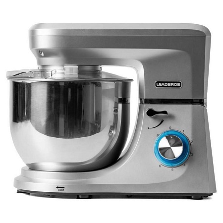 Миксер планетарный Leadbros SM-1507 Серебристый
