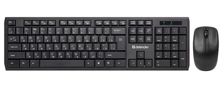 Клавиатура+мышь Defender Harvard C-945 RU черный