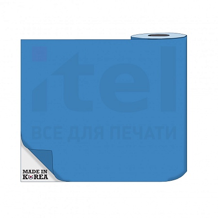 Термотрансферная пленка OS Flex (Флекс) 50см./50м./190mk НЕОН Голубой цена за 1 метр