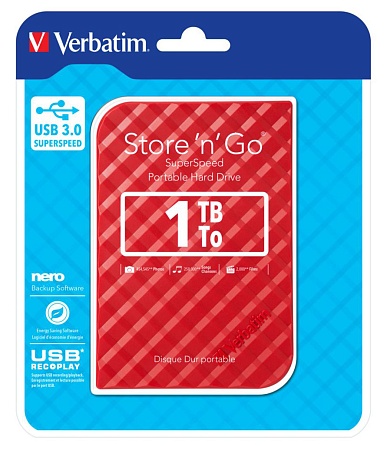 Внешний жесткий диск 1 TB Verbatim 053203