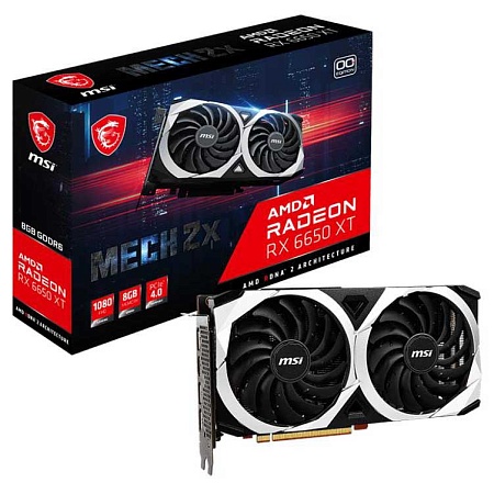 Видеокарта 8Gb MSI RADEON RX 6650 XT MECH 2X 8G OC