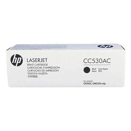 Картридж лазерный НP CC530AC Black