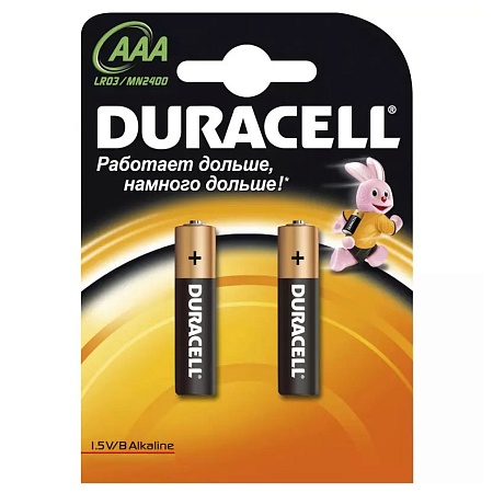 Батарейка Duracell Battery Basic AAAx2 (058170) (116054)