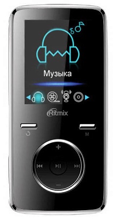 MP3 плеер RITMIX RF-4950 черный 4gb